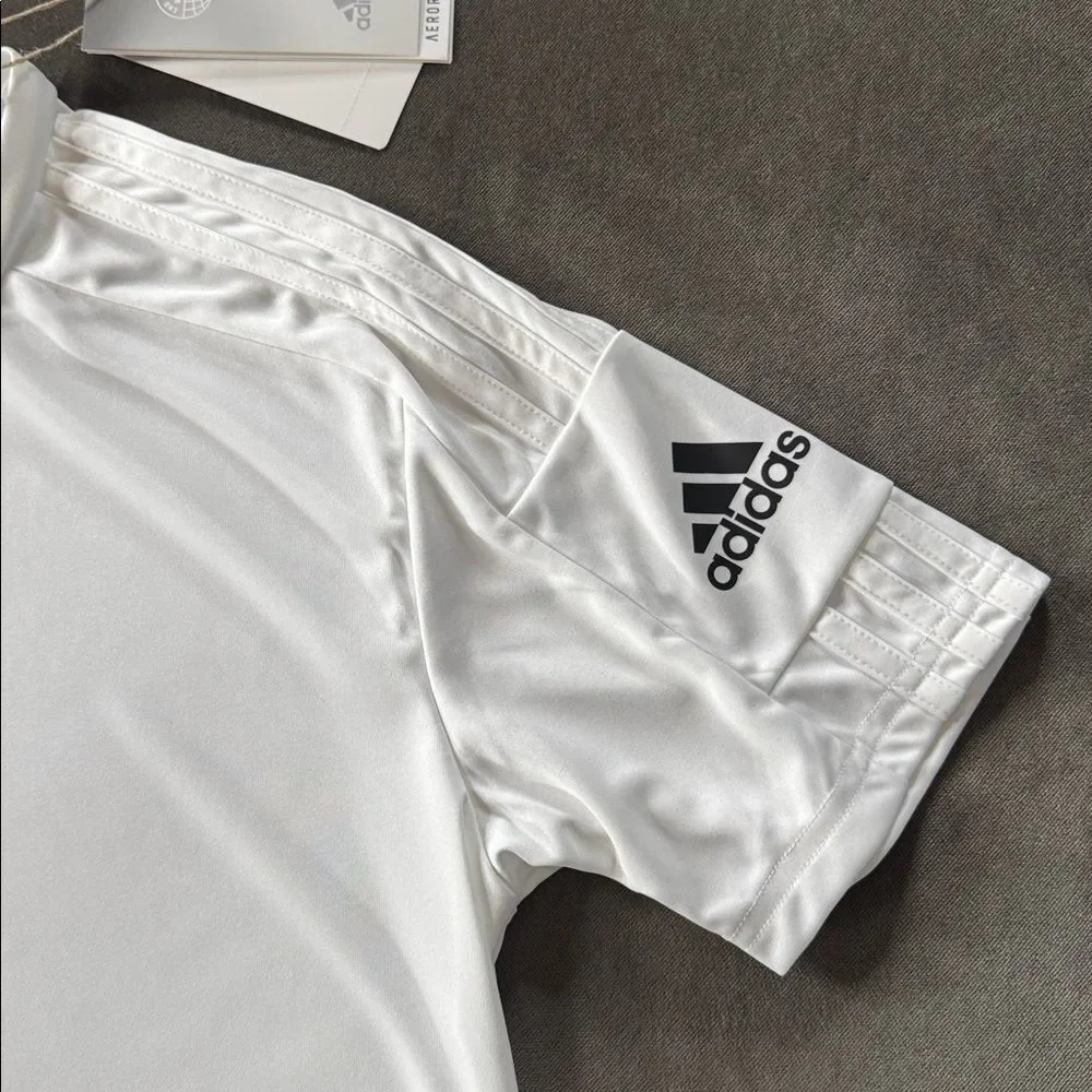 Adidas Men’s White Short Sleeve T-Shirt Squadra 21 Jersey Size XS NWT